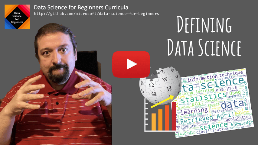 Video definiendo la ciencia de datos